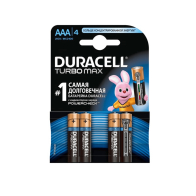 (4ც) ელემენტი Duracell Turbo Max AAA Alkaline