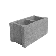 ბლოკი ბეტონის 20x20x40