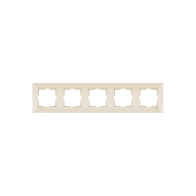 VIKO MERIDIAN - 5 Gang Frame Horizontal