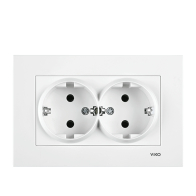 VIKO Karre - Double Socket 2P+E