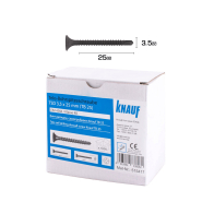 TB 3.5x25 (ბურღით) შურუპი თვითმჭრელი Knauf