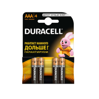 (4ც) ელემენტი Duracell Basic AAA Alkaline