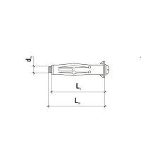 (M5x45მმ) დუბელი Wkret-met MOL-05045