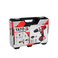 (14.4V) ბურღი-ხრახნდამჭერი აკუმულატორით YATO YT-82853