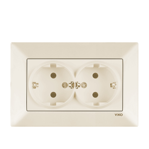 VIKO MERIDIAN - Double Socket 2P+E