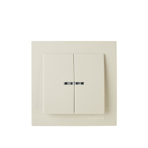 NILSON Illuminated One Way Double Switch-C