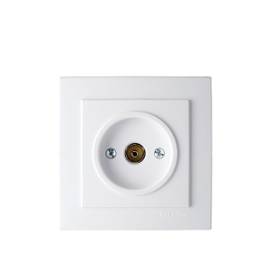 NILSON TV Socket End Simple-W