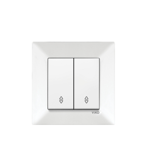 VIKO MERIDIAN - 2 gang Two way Switch