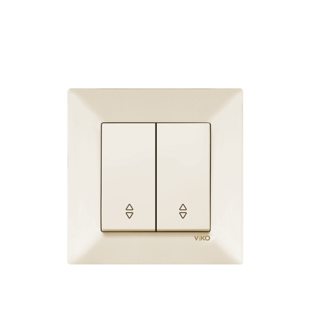 VIKO MERIDIAN - 2 gang Two way Switch