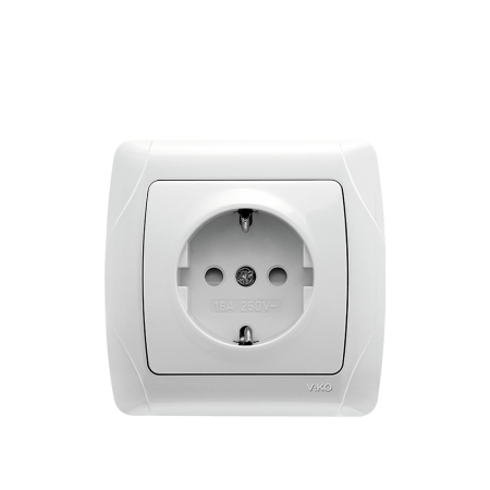 VIKO CARMEN - Socket 2P+E+