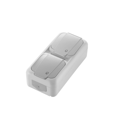 VIKO Palmiye - Earthed Socket + Earthed Socket