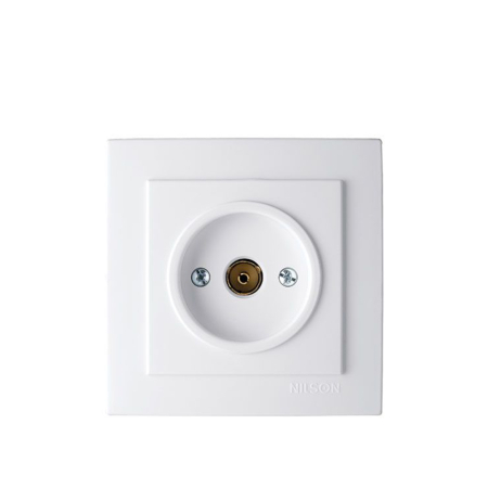 NILSON TV Socket End Simple-W