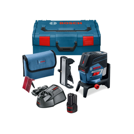 BOSCH GCL 2-50 C+RM3 (12 V), BM 3 clip, RC 2, L-Boxx