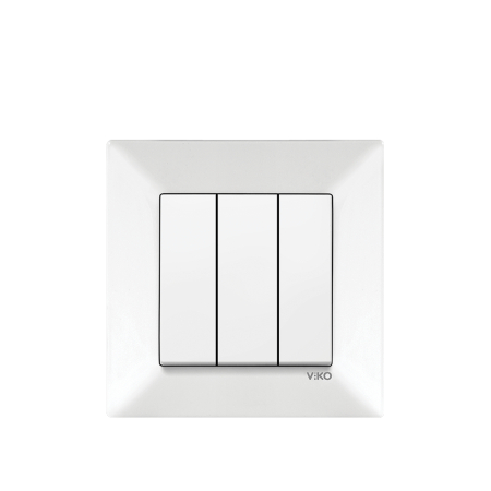 VIKO MERIDIAN - 3 gang One way Switch