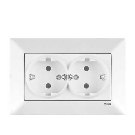 VIKO MERIDIAN - Double Socket 2P+E